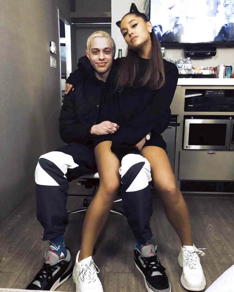 Ariana Grande in Chunk White Sneaker for ASH